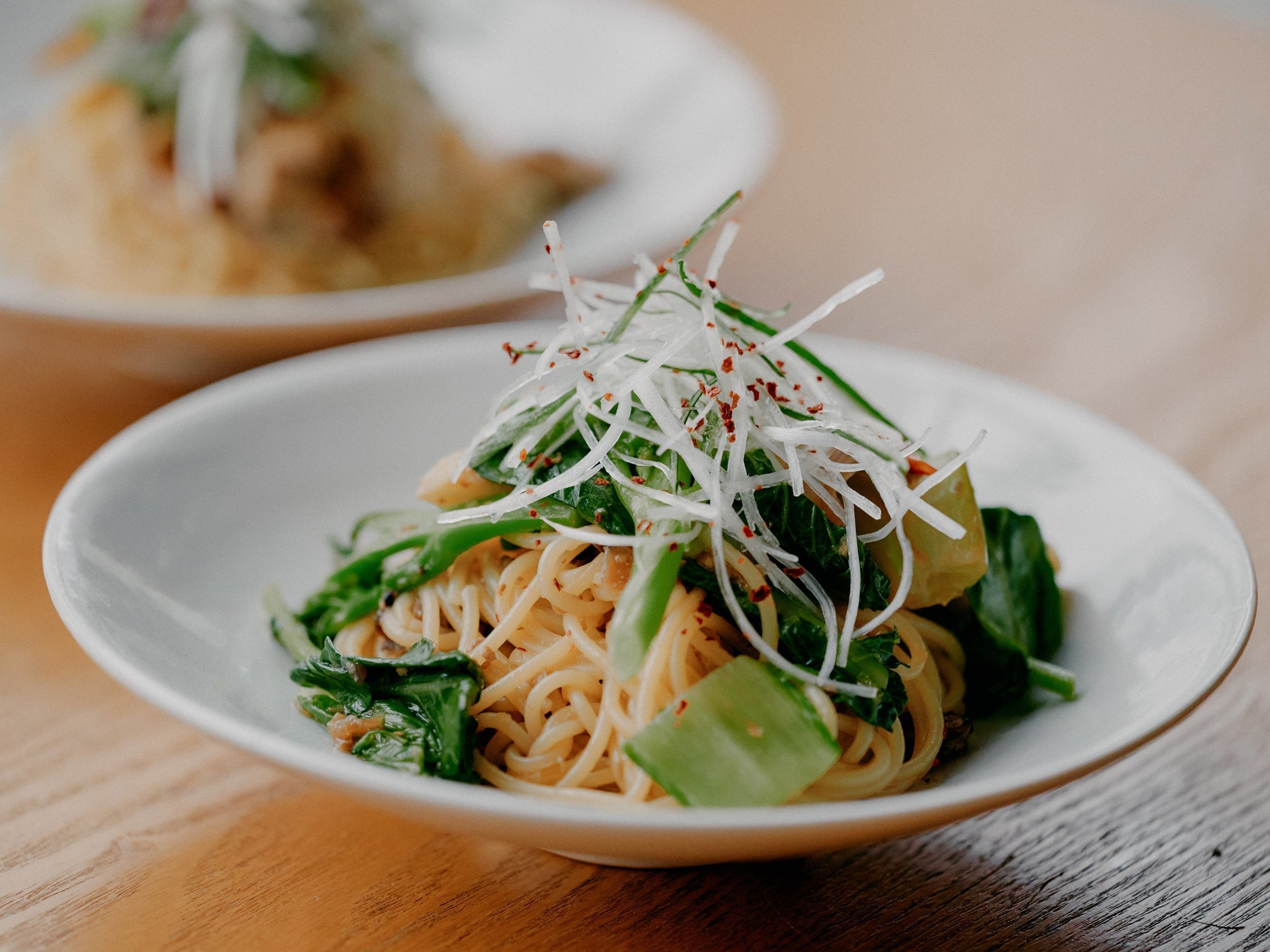 かんたんアレンジレシピ『LOOP：とりそぼろ味噌を使ったパスタ』