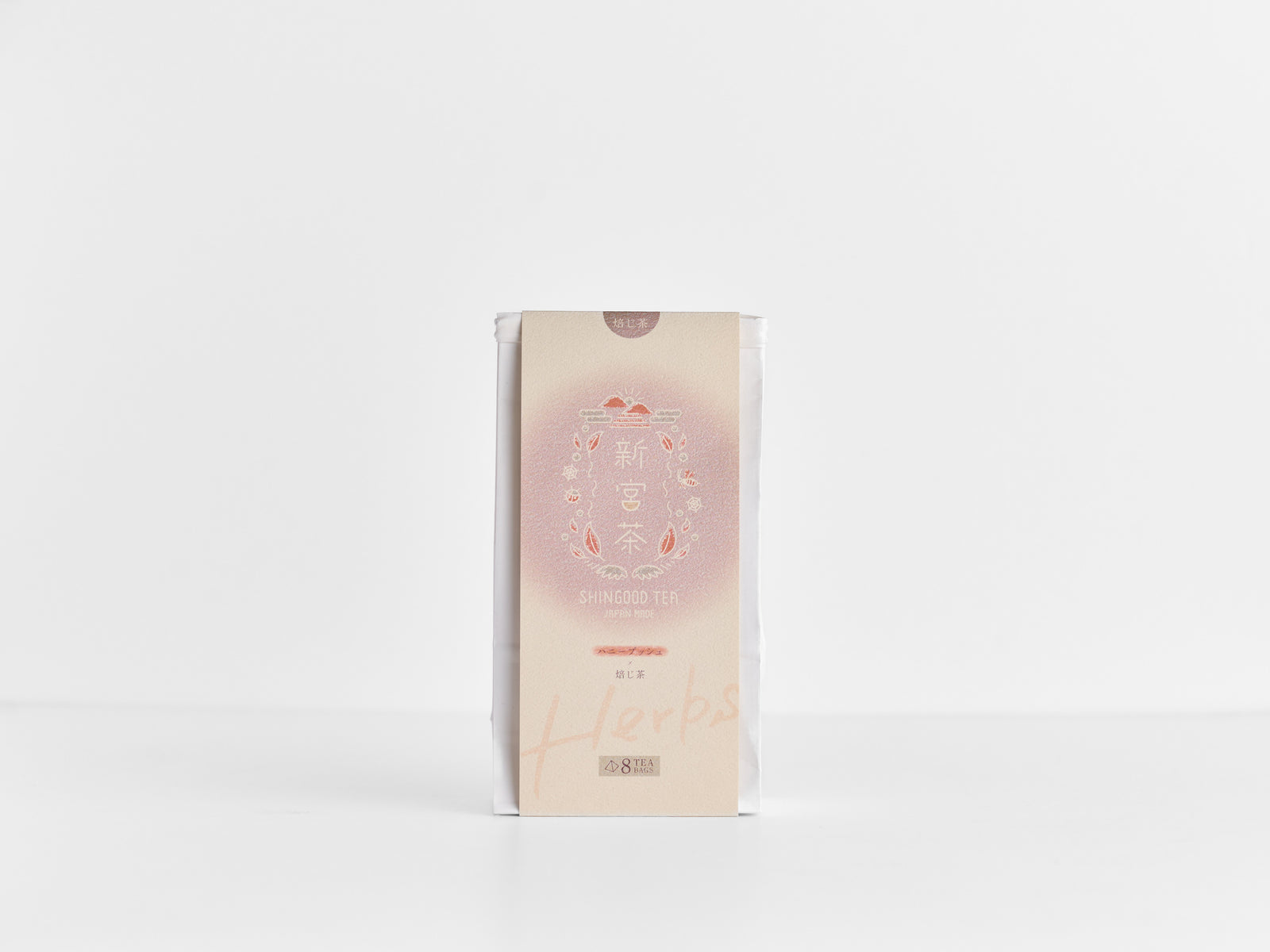 SHINGOODTEA　ハニーブッシュ×焙じ茶 ティーバッグ
